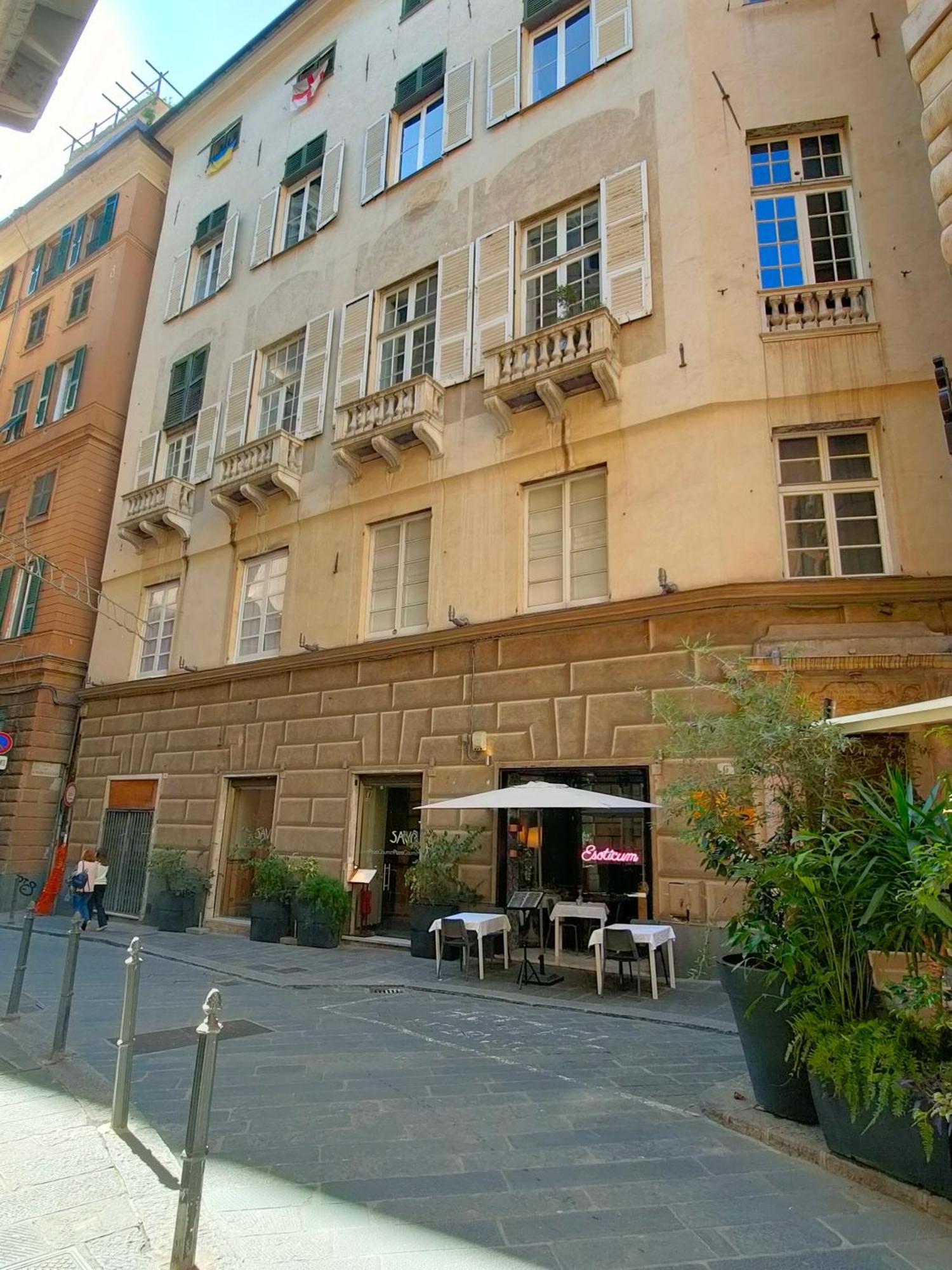 Rooms Ponte Calvi Genua Exteriör bild